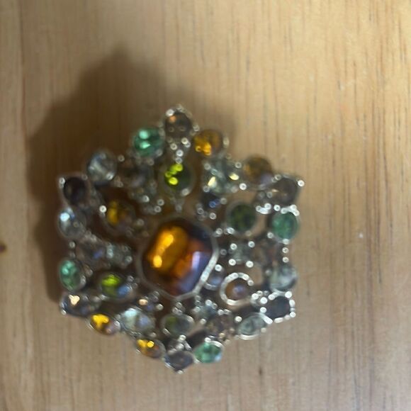 Rhinestone Brooch   - Picture 1 of 3